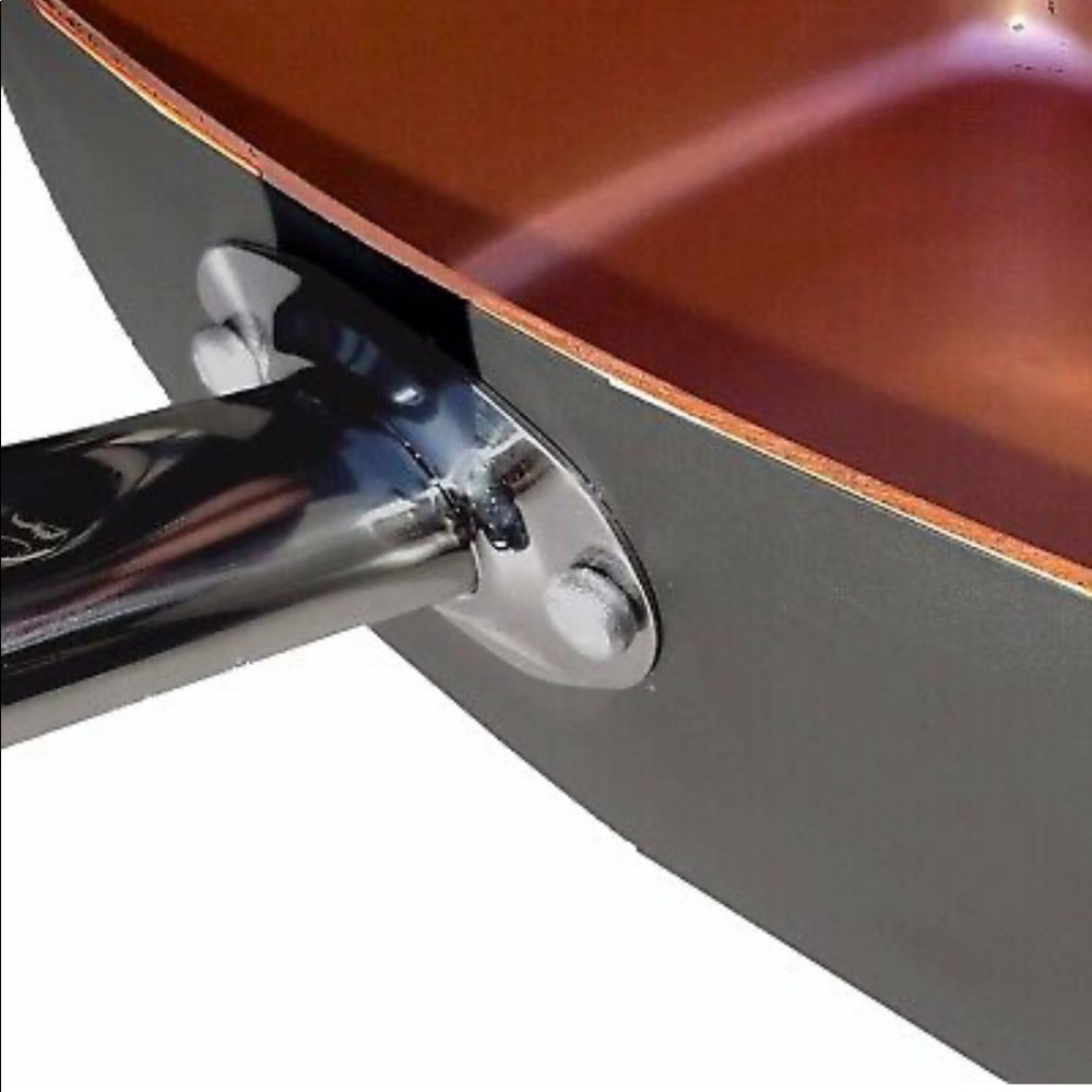 🆕Parini 6 QT Copper NonStick Square Pan With Lid - Picture 4 of 6